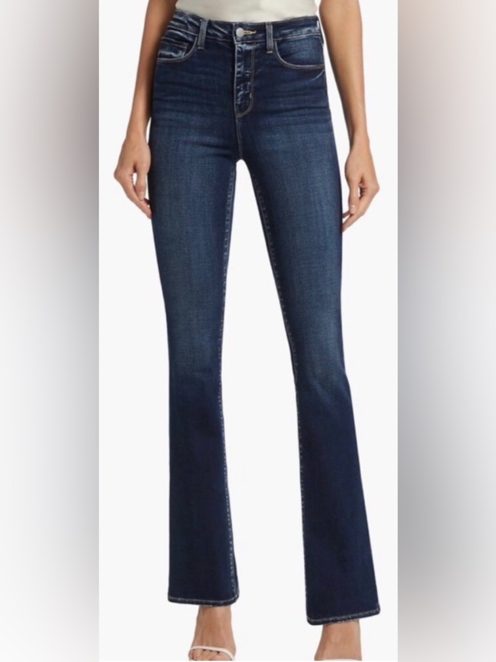 L'AGENCE Selma High Rise Jeans in Columbia Size 25 - Excellent Condition